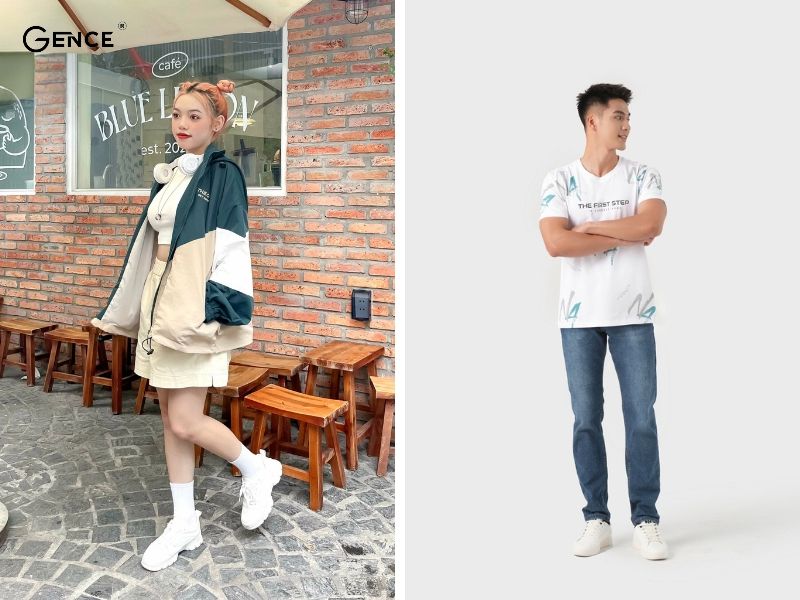 Phối đồ Sporty-chic khỏe khoắn, thoải mái