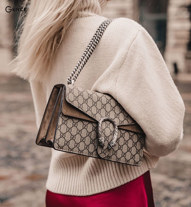 Mẫu túi xách nữ công sở hàng hiệu Gucci Dionysus