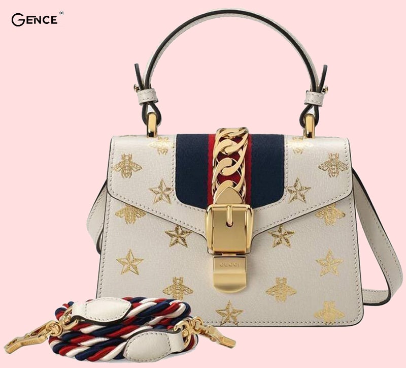 Mẫu túi xách nữ công sở hàng hiệu Gucci Sylvie