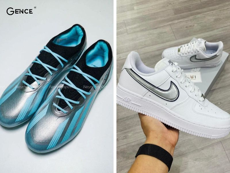 Giày mang chất liệu Metallic độc đáo và nổi bật