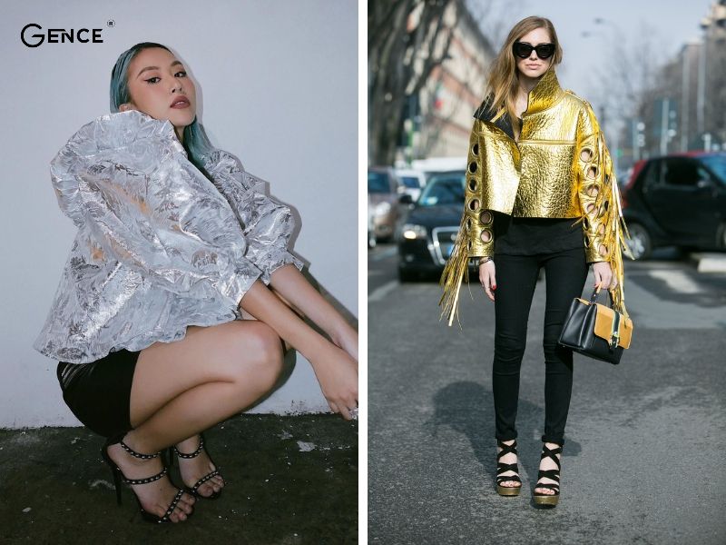 Metallic trong thời trang có nguồn gốc từ những năm 1960