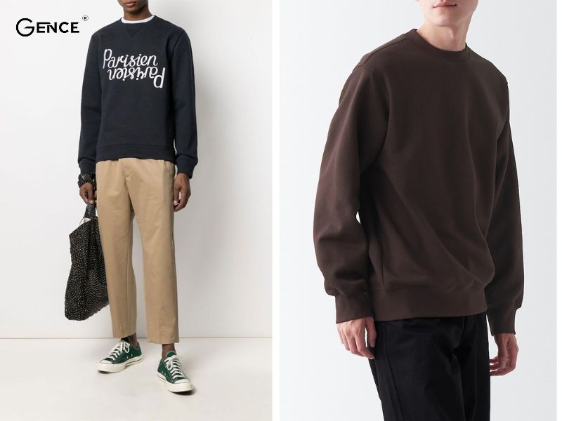 Mix áo sweater theo phong cách retro