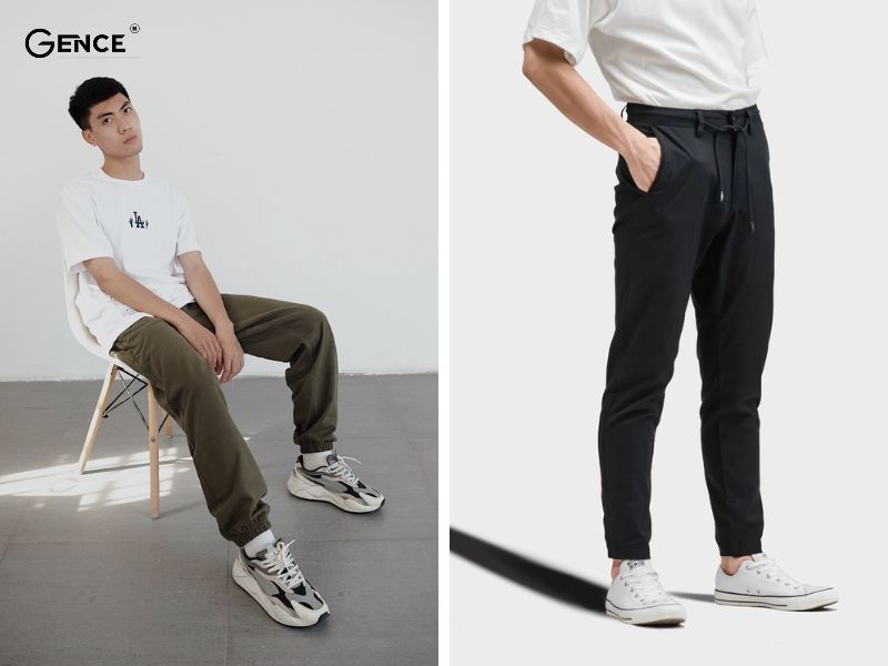 Mix cùng quần jogger