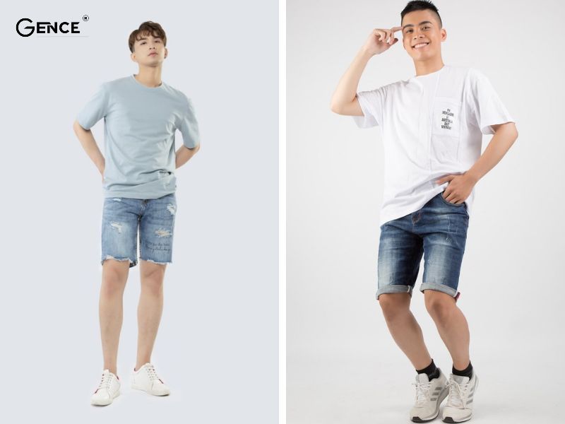 Mix cùng quần short