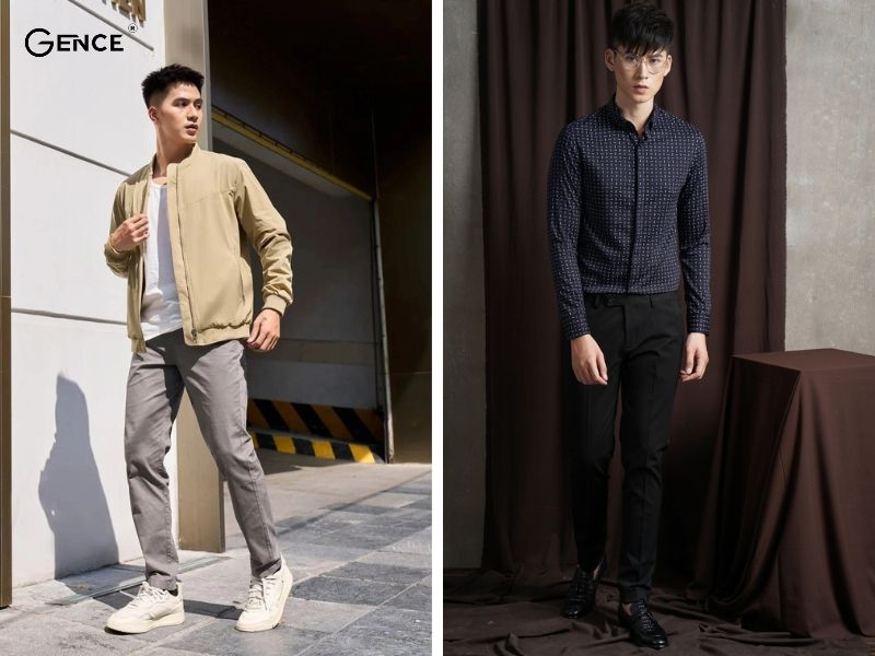 Mix trang phục theo tone sáng tối làm nổi bật outfit cho nam