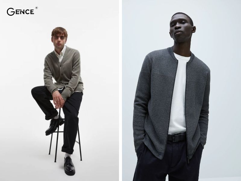 Mix trang phục tone tương phản