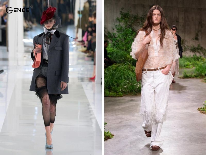 Mốt thời trang trở nên phổ biến và được sản xuất