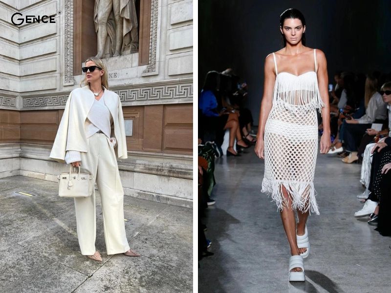 Sự mix-match độc đáo giữa các mốt thời trang