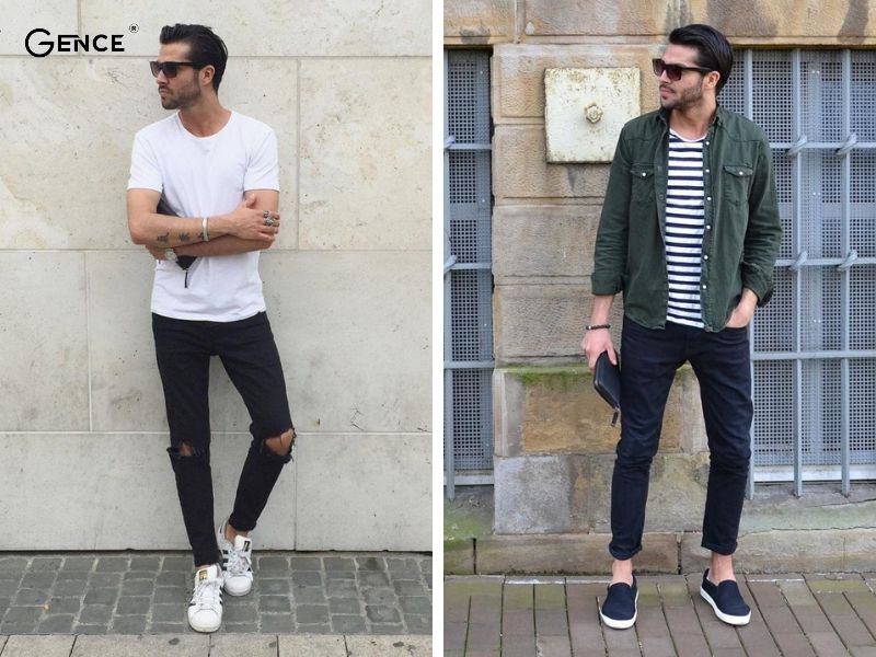 Nam nên mang giày gì khi đi dạo phố