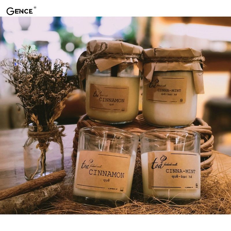 Nến thơm tỏa mùi hương dễ chịu làm tinh thần bố thoải mái