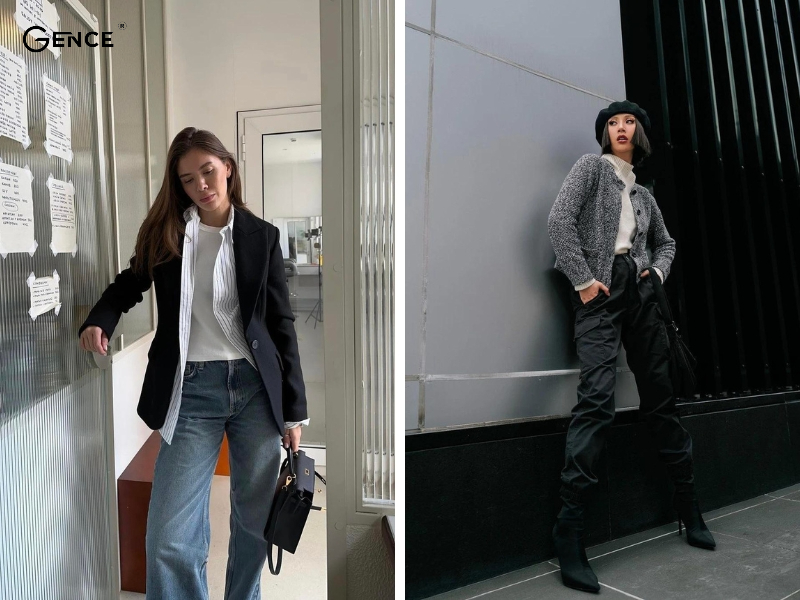 Cá tính và sáng tạo khi phối layer cho người mệnh kim