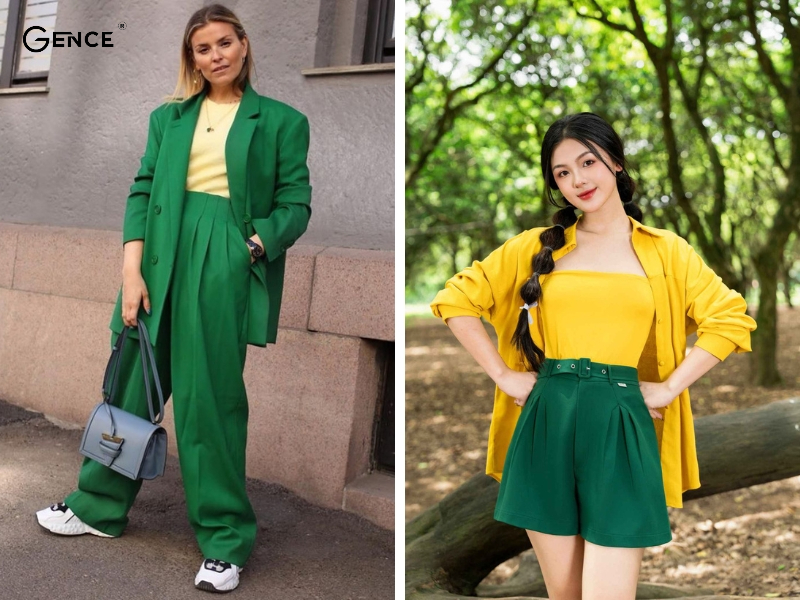 Nổi bật khi phối tone hài hòa với người mệnh kim