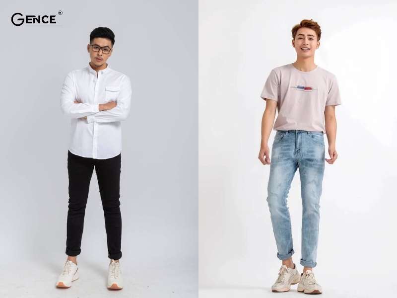 Những item có form dáng cứng cáp, không quá to tạo cơ thể cân đối