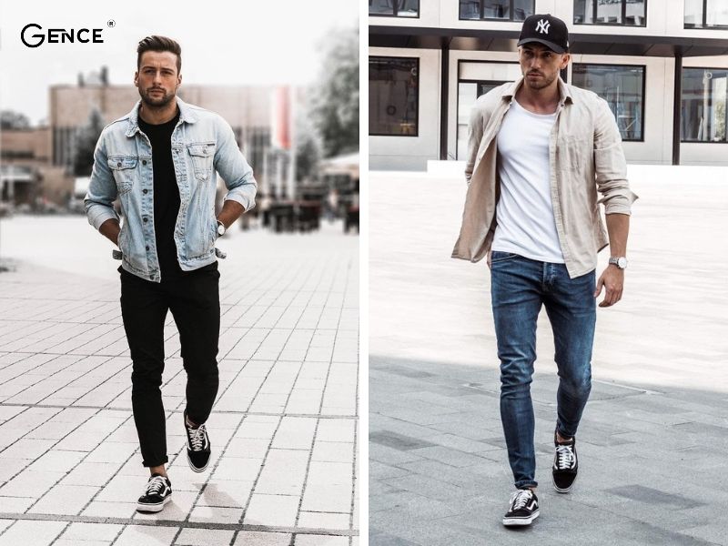 Những lưu ý khi mix cùng giày vans nam