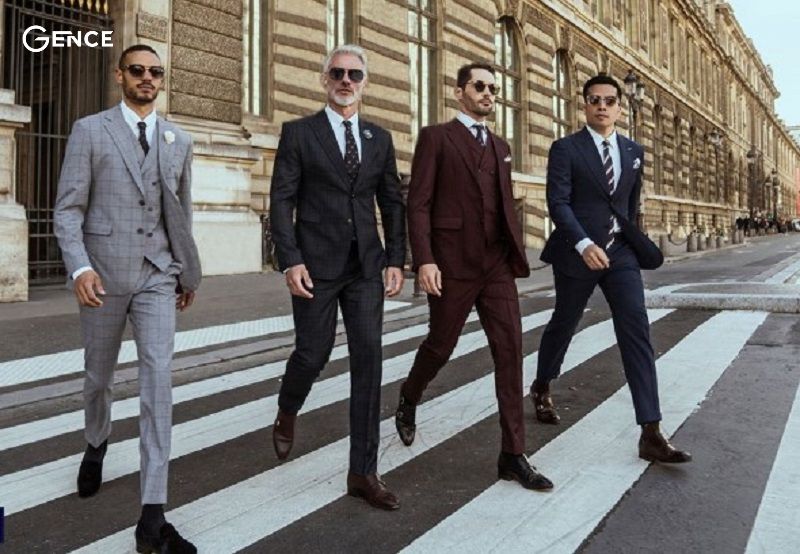 Phá cách với Suit hoạt tiết