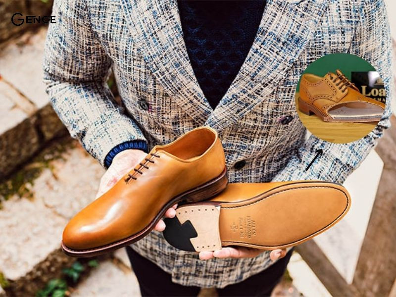 Kiểm tra đế giày để nhận biết giày da thật hay giả