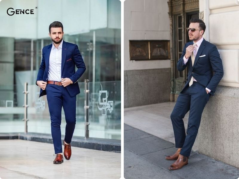 Chọn giày phối cùng vest thể hiện màu sắc cá nhân