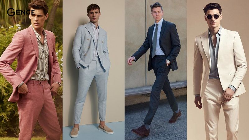 Phối bộ Suit màu pastel