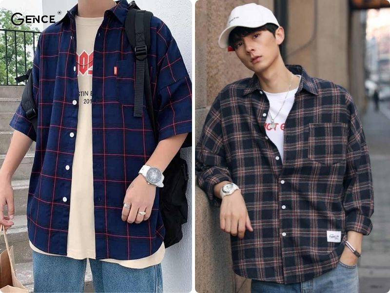 Phong cách layer cùng áo phông rộng nam mới mẻ