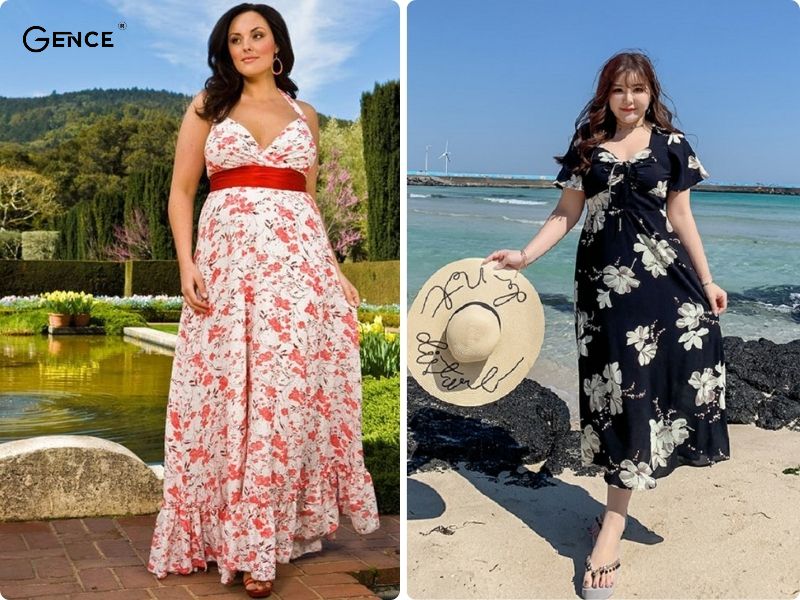 Đầm dáng chữ A che khuyết điểm hiệu quả cho cô nàng