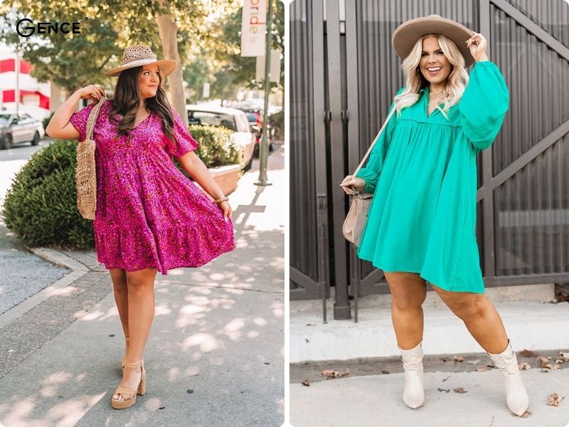 Đầm baby doll giúp cô nàng che khuyết điểm hiệu quả