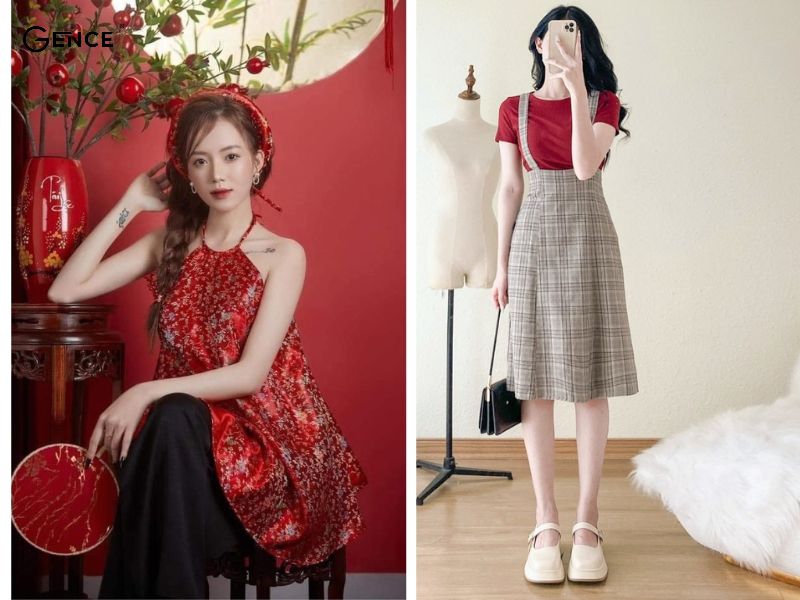 Váy yếm nữ mang đến vẻ đẹp kiêu sa cho học sinh cấp 3