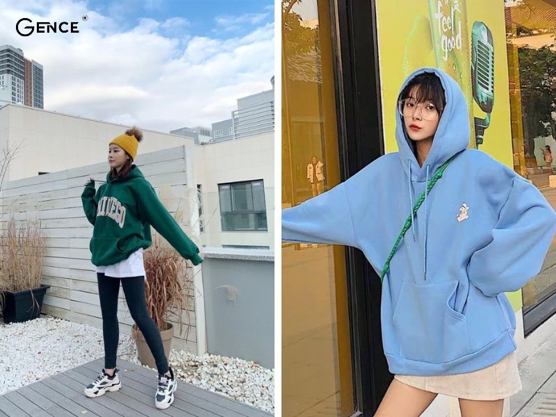 Áo hoodie ấm áp và thời trang trong tiết trời Đà Lạt