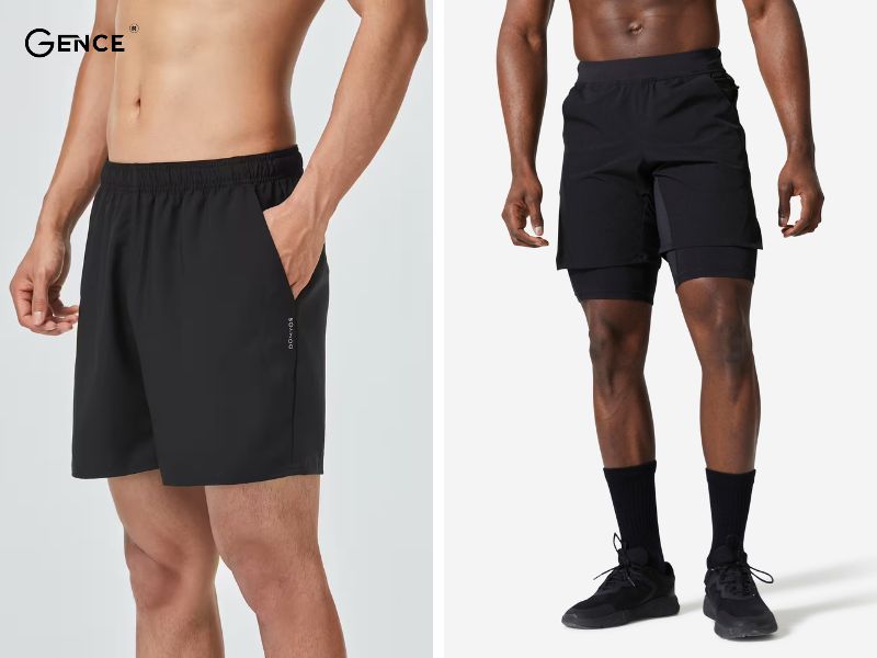 Quần short không thể thiếu khi phối đồ tập gym