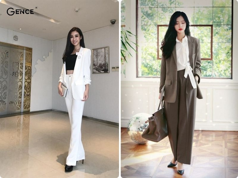 Sự chuyên nghiệp, sang chảnh đi làm, đi họp cùng áo vest nữ