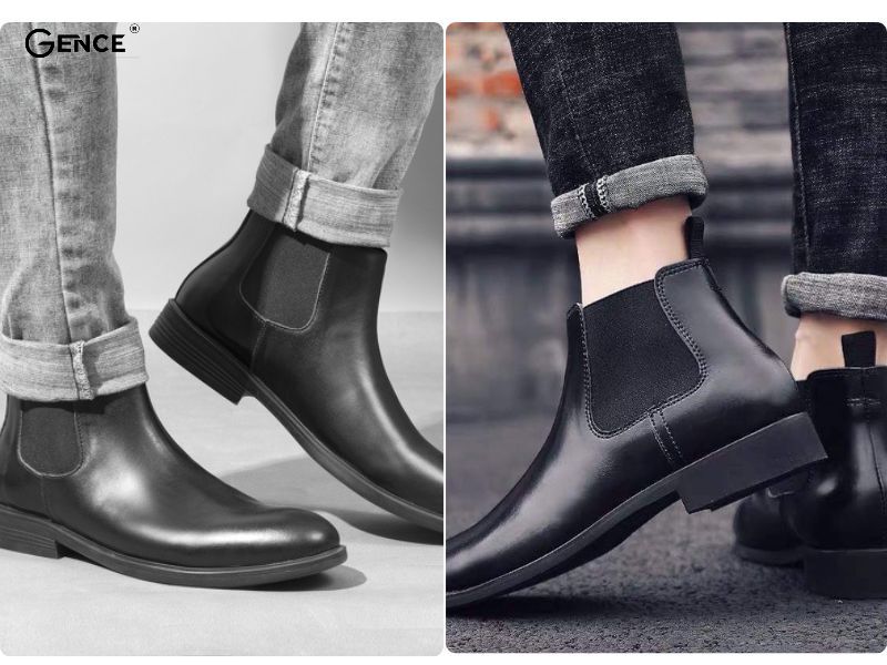 Phối đồ với chelsea boots nam màu đen cực ngầu