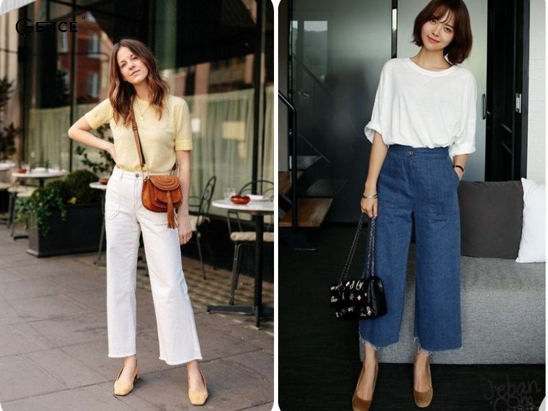 Thời trang công sở thoải mái, chuyên nghiệp cùng giày búp bê