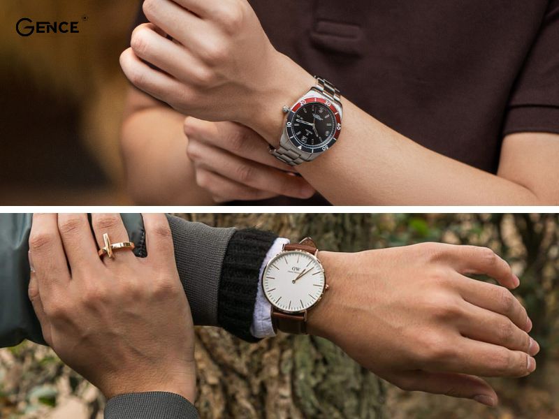 Phối kèm phụ kiện đồng hồ