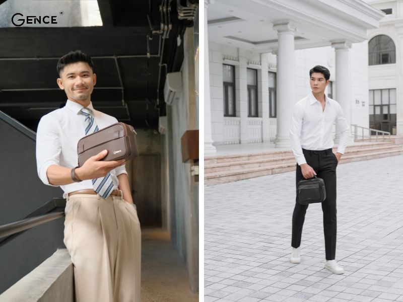 Lịch lãm và sang trọng khi sử dụng clutch nam