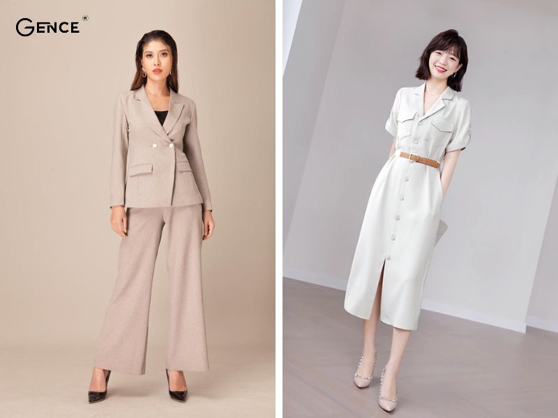 Áo cổ vest là nét đặc trưng của phong cách thời trang retro