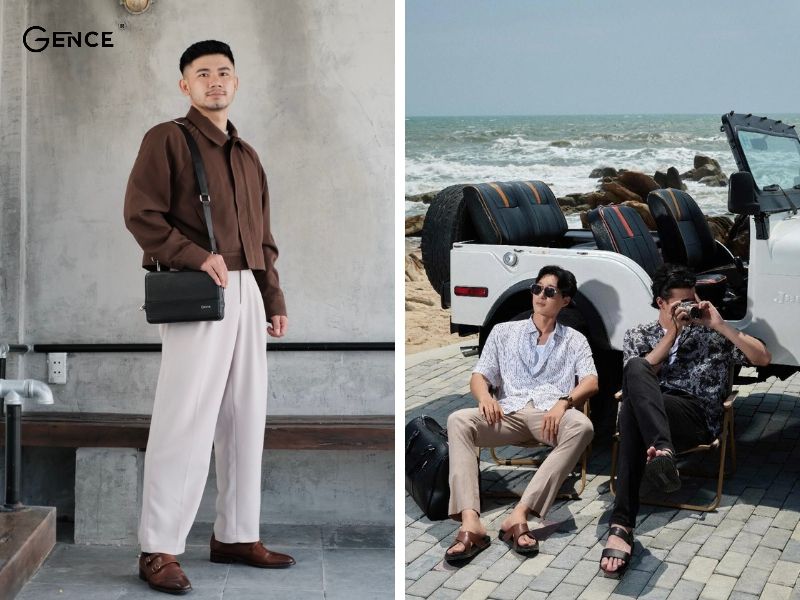 Phụ kiện như kính mắt, túi xách không thể thiếu trong thời trang retro