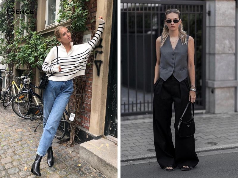 Phong cách thời trang áp dụng tổng thể và lâu dài