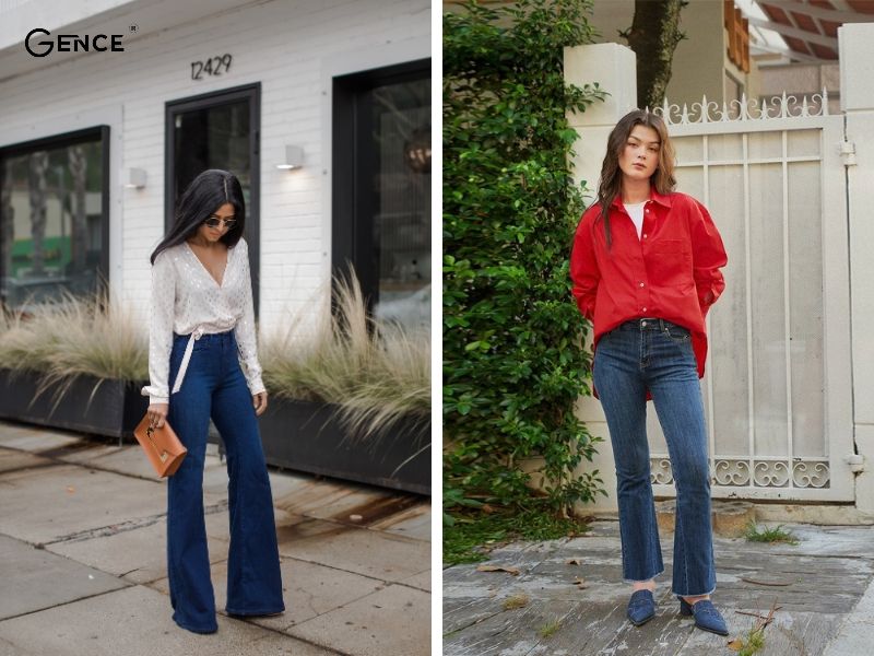 Quần ống loe là item đặc trưng đậm chất vintage