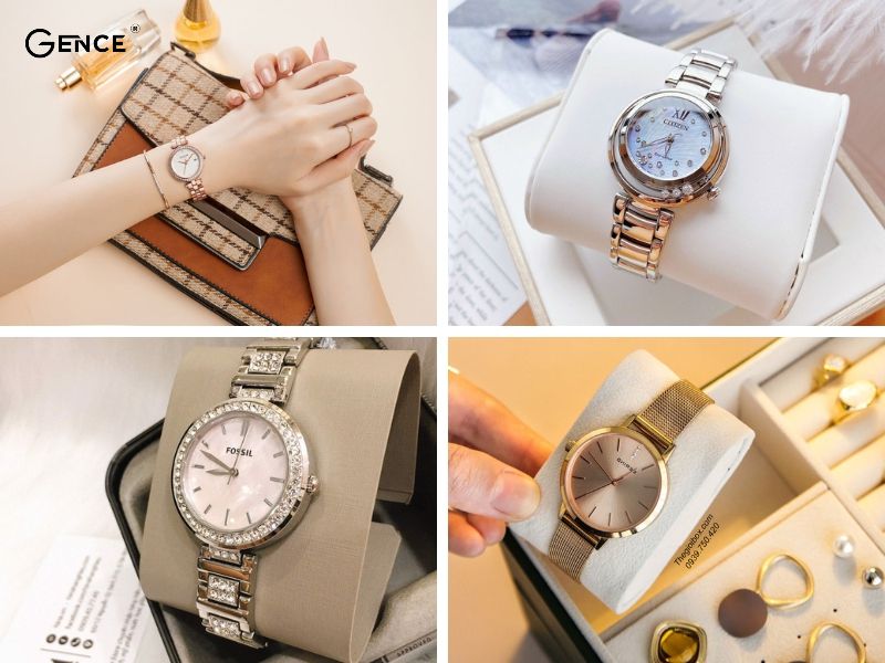 Quà tặng valentine ý nghĩa cho bạn gái là chiếc đồng hồ đeo tay