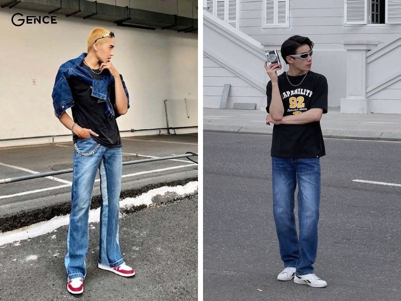 Quần hiphop nam thiết kế rộng rãi, linh hoạt