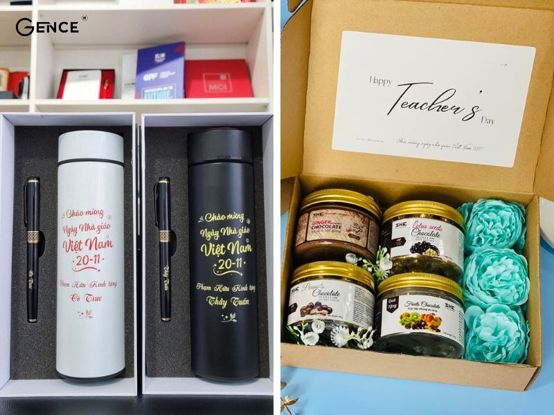 Quan tâm đến độ tuổi của thầy để tặng quà