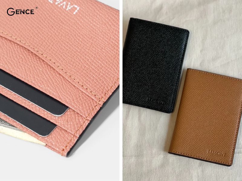 Sản phẩm làm từ da Crossgrain thể hiện vẻ sang trọng và đẳng cấp