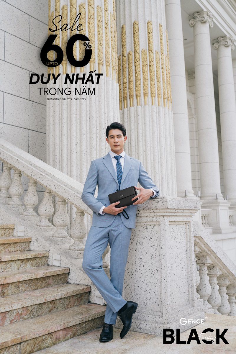 Ưu đãi 10% cho mặt hàng cặp da nam cao cấp Gence