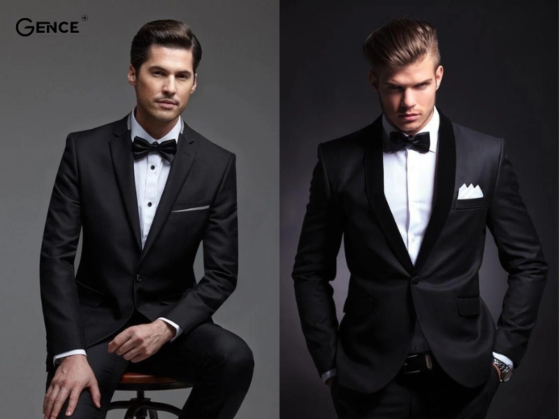 Sơ mi trắng và vest đen là sự kết hợp cổ điển và hiện đại