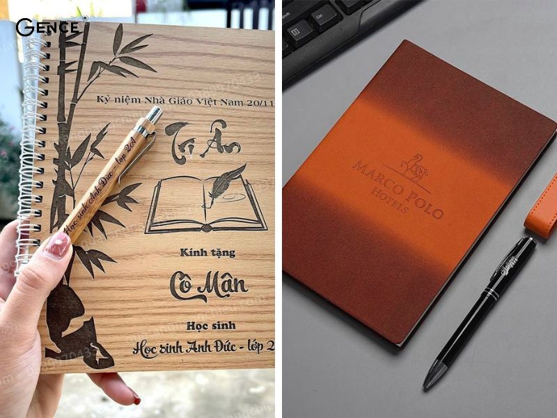 Sổ tay và bút ghi thông tin quan trọng