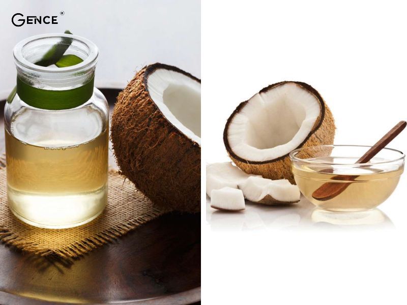 Sử dụng dầu dừa để vệ sinh cho túi da