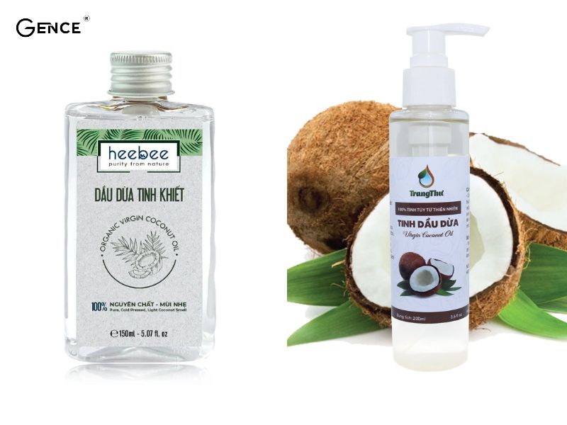 Sử dụng dầu dừa làm mềm áo da