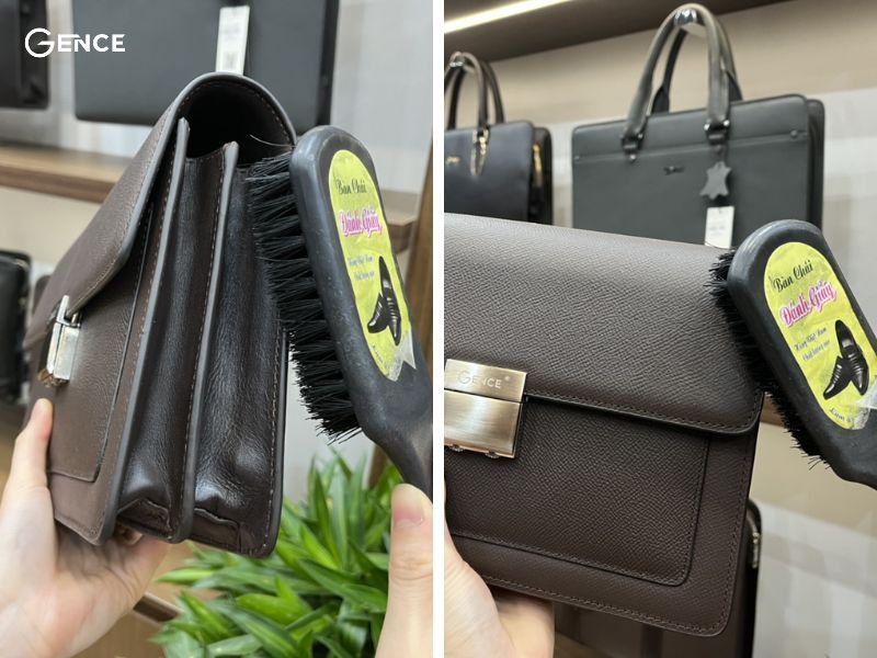 Sự kết hợp kem đánh răng và bàn chải giúp bỏ vết bẩn nhanh