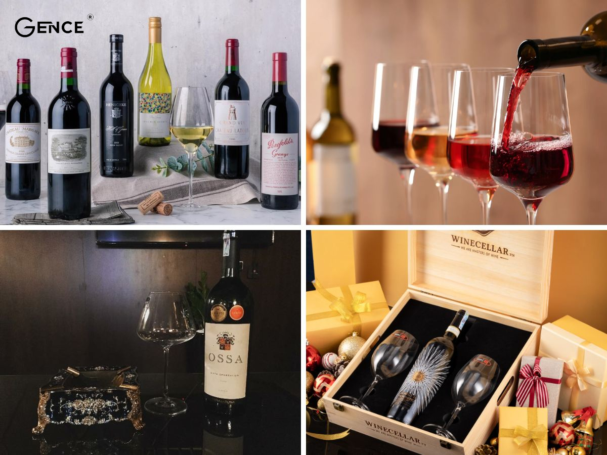Tặng rượu vang sang trọng cho bố mẹ vào ngày Tết
