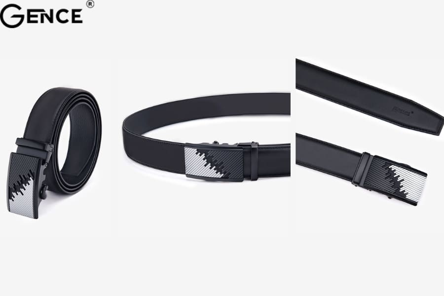 Khi phối cùng quần âu, thắt lưng trơn là lựa chọn hoàn hảo để duy trì vẻ ngoài lịch lãm