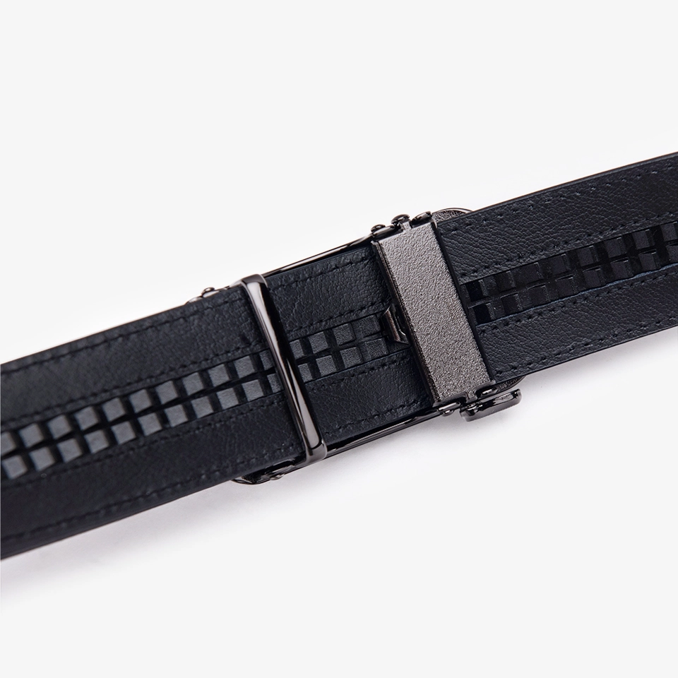 Thắt lưng da nam công sở LG39 có thiết kế khóa kim loại linh hoạt